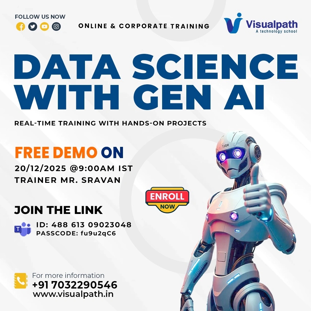 data science with generative ai course