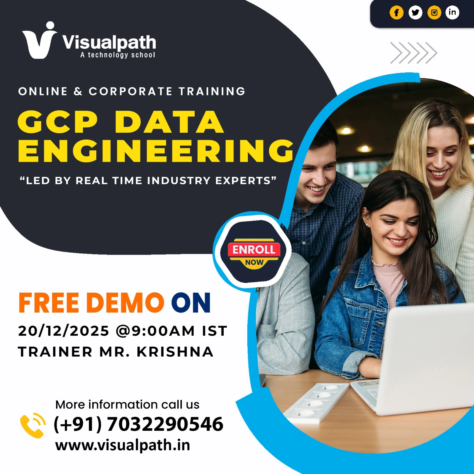 gcp data engineer training in hyderabad