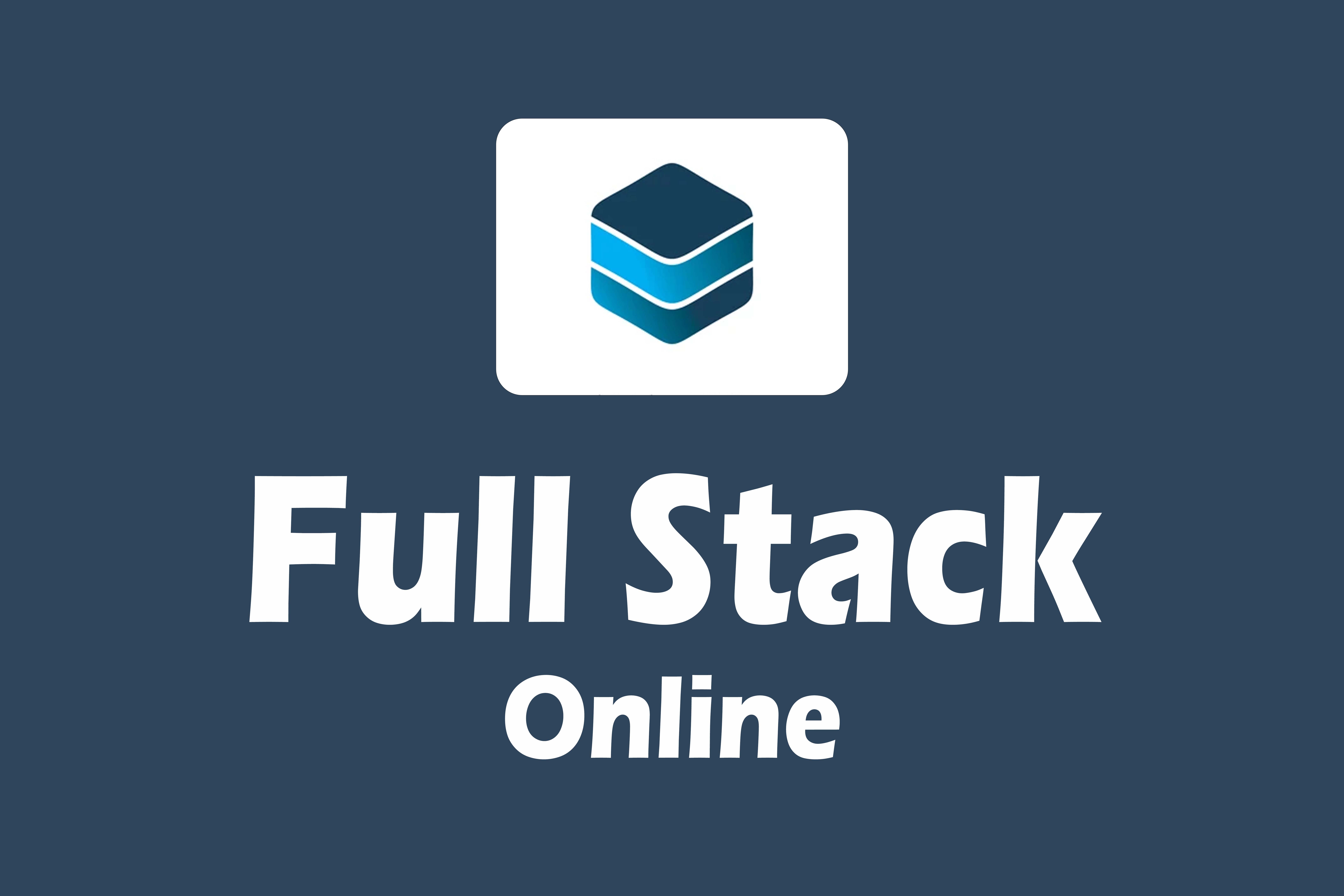 Fullstack web development training