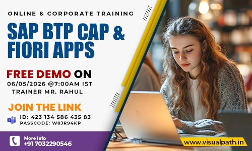 SAP BTP CAP FIORI Online Training