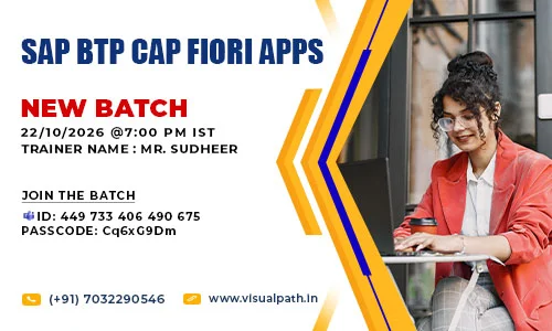 SAP BTP CAP FIORI Online Training