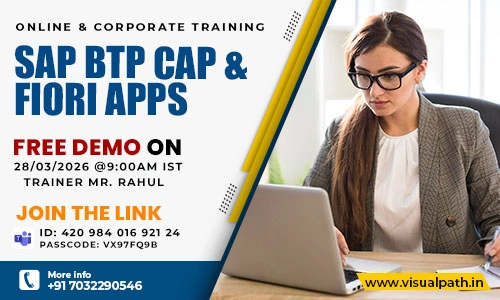SAP BTP CAP FIORI Online Training