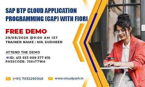 SAP BTP CAP FIORI Online Training