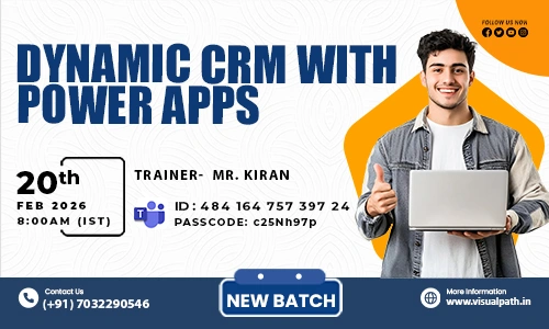 Dynamics CRM with Power Apps Online training