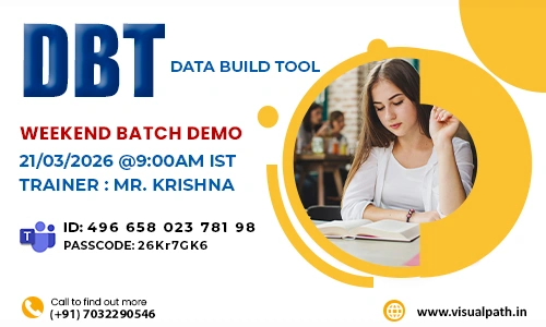Data Build Tool Online Training