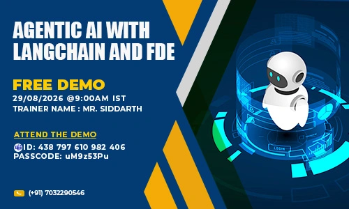 Agentic AI With Langchain For Fde Online Training