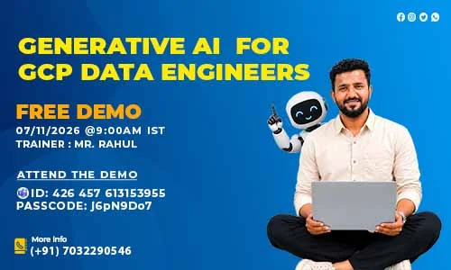 Generative AI for GCP Data Engineers Online Training