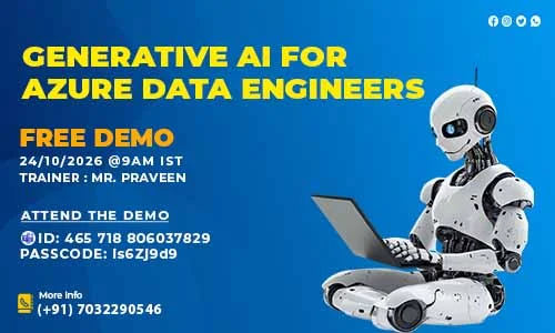 Gen AI For Azure Data Engineers Online Training
