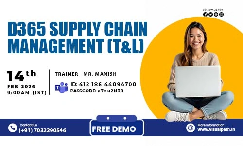 D365 Supply Chain Management Online Training