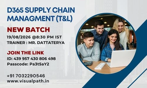 D365 Supply Chain Management Online Training