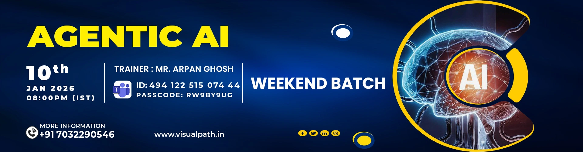 Agentic AI Online Training