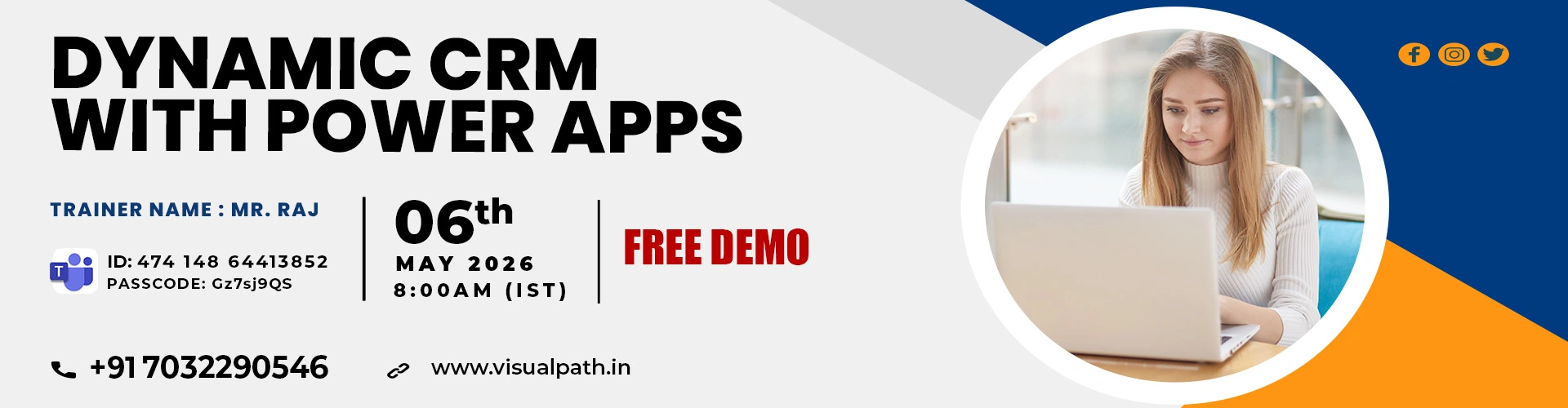 Dynamics CRM with Power Apps Online Training