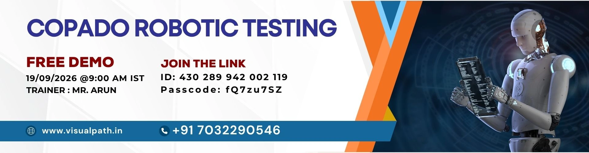 Copado Robotic testing Online Training