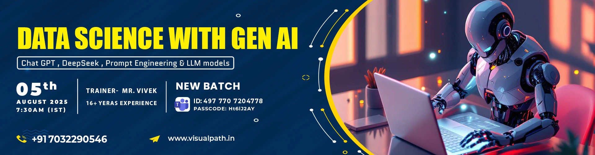 DataScience with GenAI Online Training