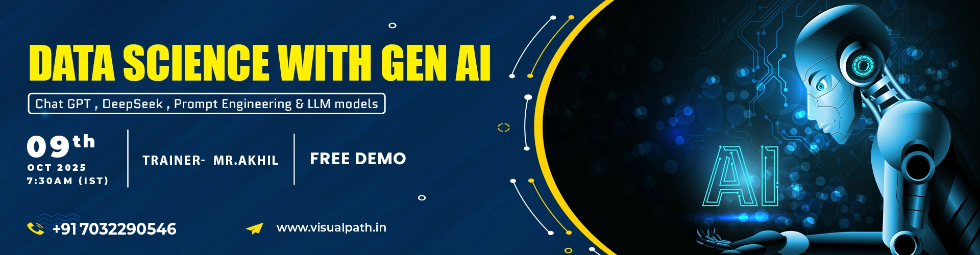DataScience with GenAI Online Training