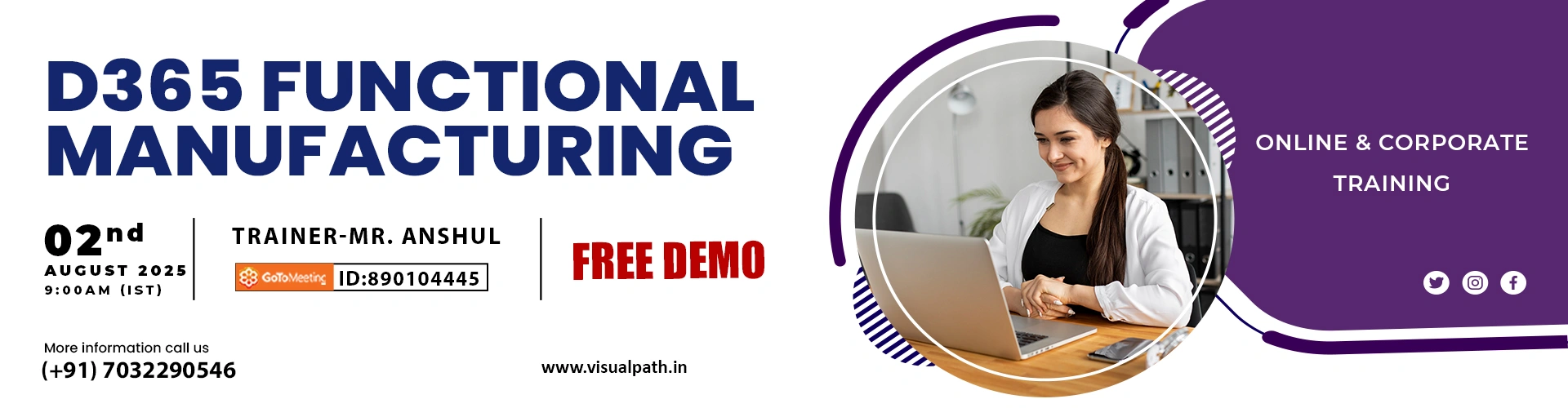 Dynamics 365 Functional Manufacturing Online Training