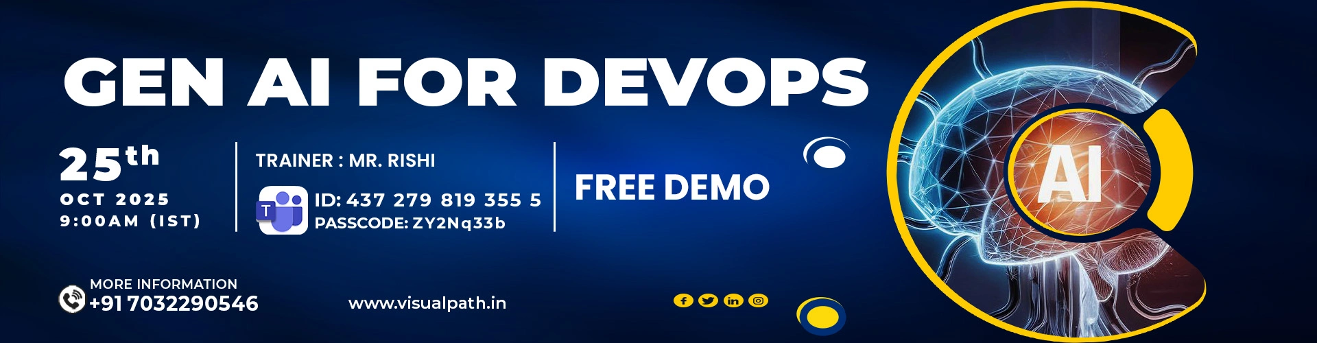 Gen AI For Devops Online Training