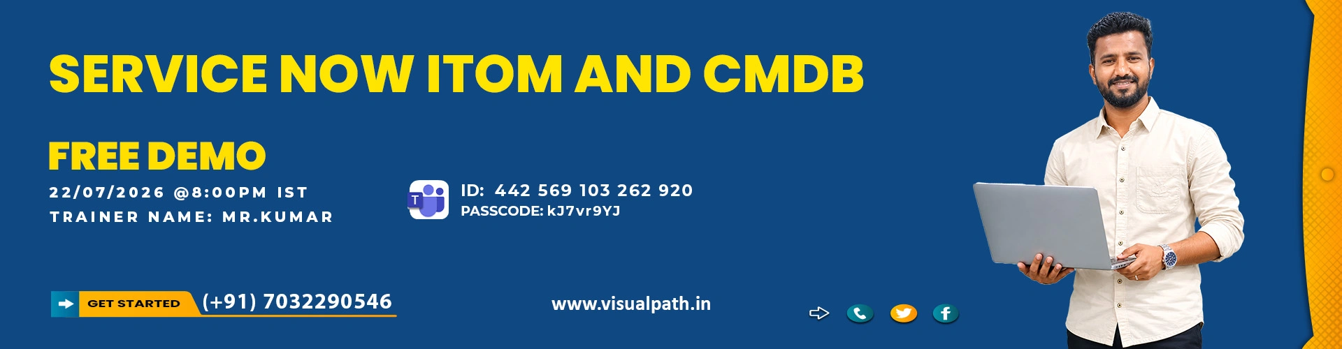 ServiceNow ITOM and CMDB Online Training