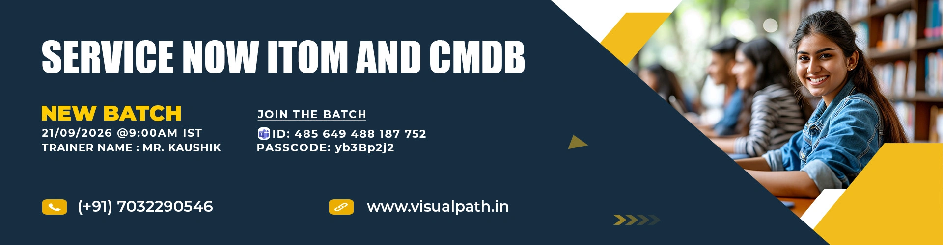 ServiceNow ITOM and CMDB Online Training