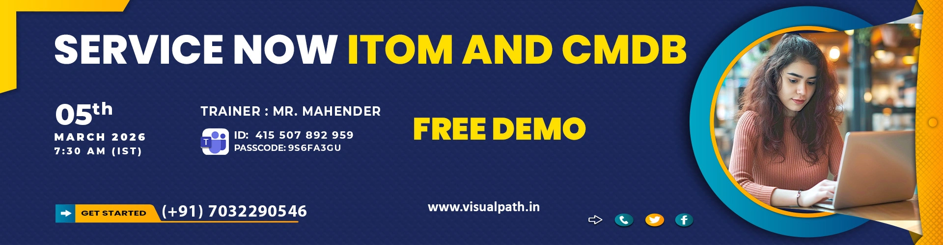 ServiceNow ITOM and CMDB Online Training