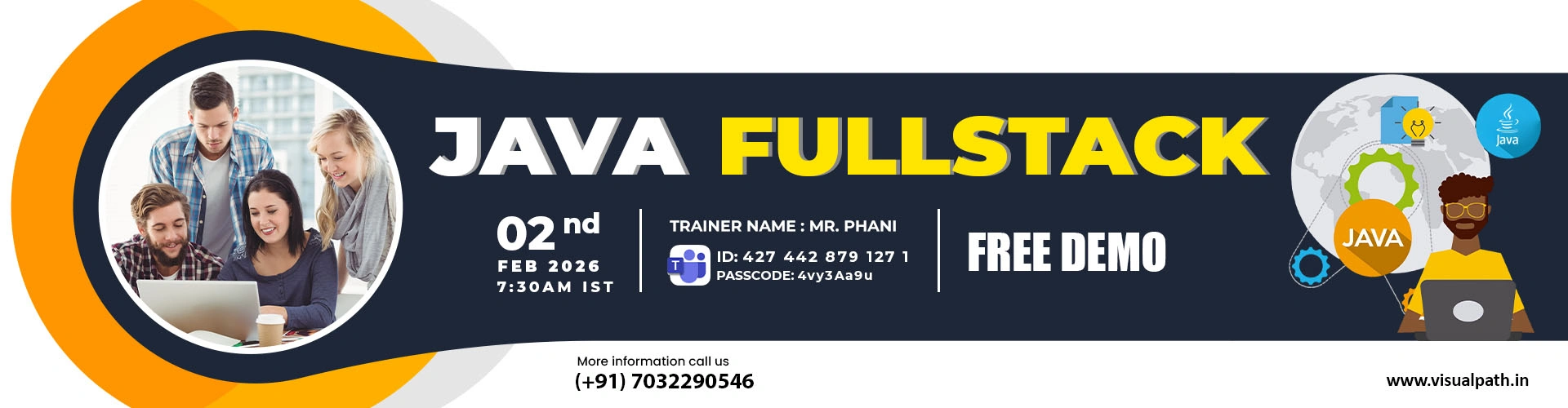  Java Fullstack Online Training