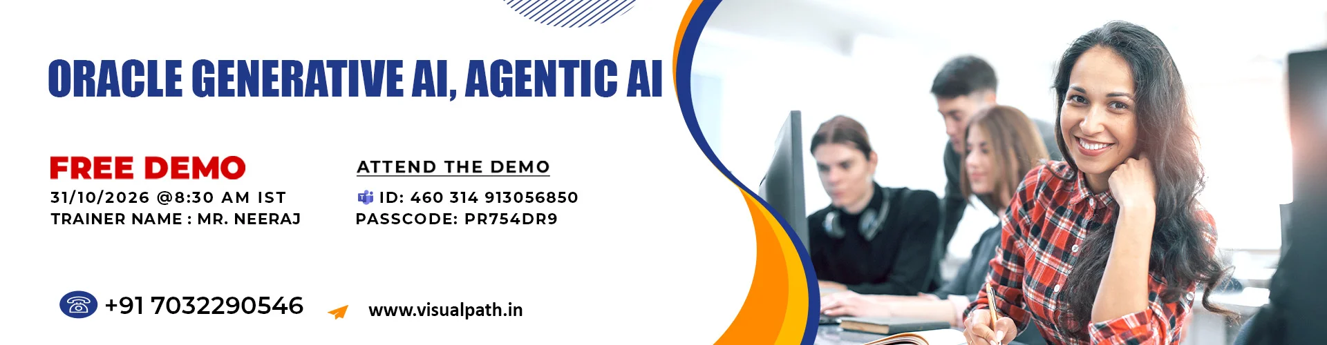 Oracle Generative AI & Agentic AI Online Training