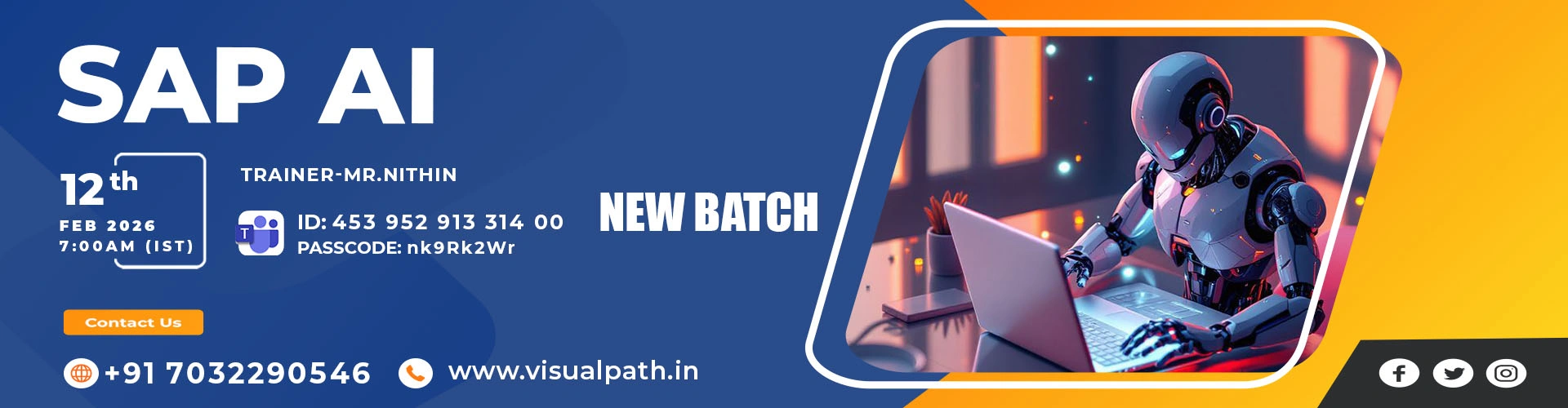 SAP AI Online Training