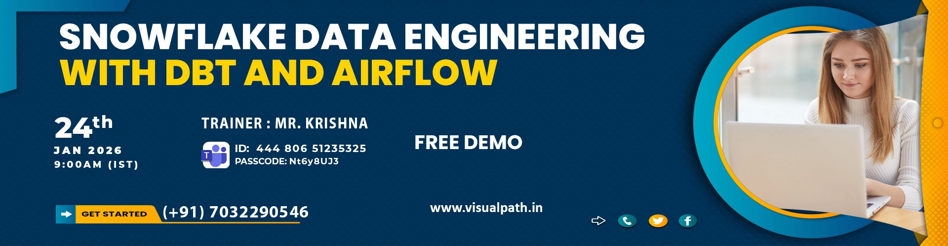 Snowflake with Data Engineering Online Training