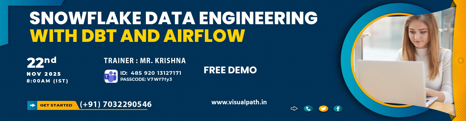 Snowflake with Data Engineering Online Training