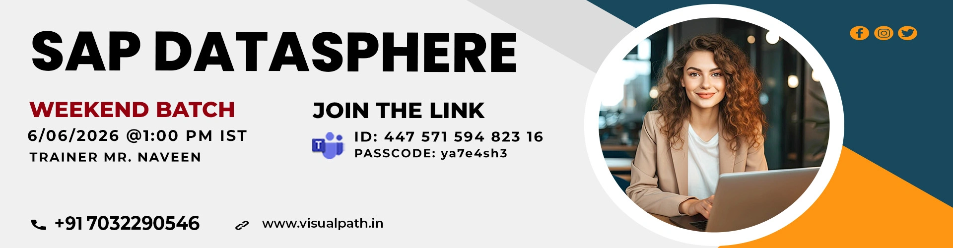 SAP DataSphere Online Training