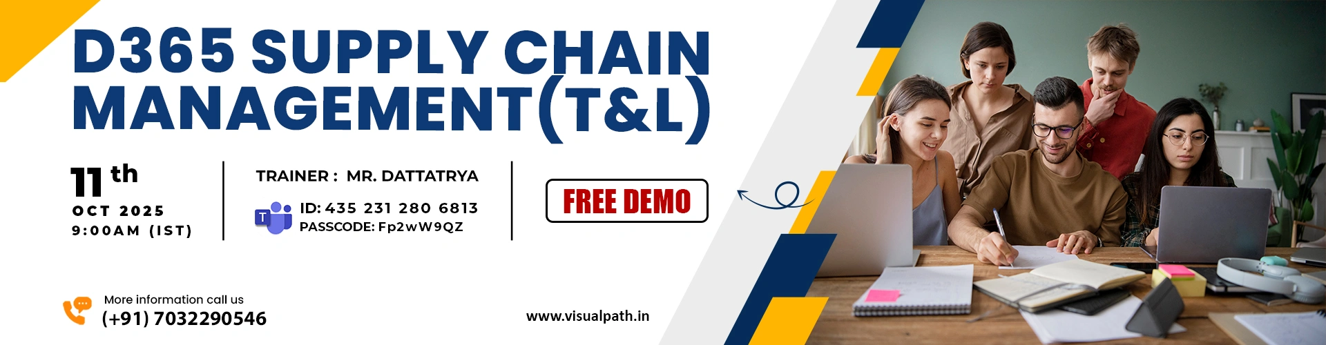 D365 Supply Chain Management Online Training